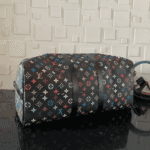 Louis Vuitton x Takashi Murakami Keepall Bandoulière Black - Image 6