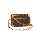 Louis Vuitton Mini Soft Trunk Bag Monogram Brown