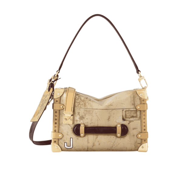 Louis Vuitton Side Trunk MM Bag Beige