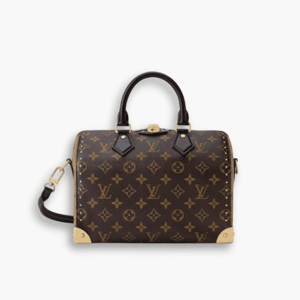 Louis Vuitton Speedy Trunk 25 Monogram Brown