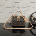 Louis Vuitton Speedy Trunk Box Bag 20 Monogram Brown - Image 7