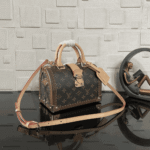 Louis Vuitton Speedy Trunk Box Bag 20 Monogram Brown - Image 2