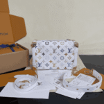 Louis Vuitton x Murakami Side Trunk MM Bag White - Image 3