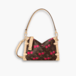 Louis Vuitton x Takashi Murakami Monogram Cerise Side Trunk MM Brown